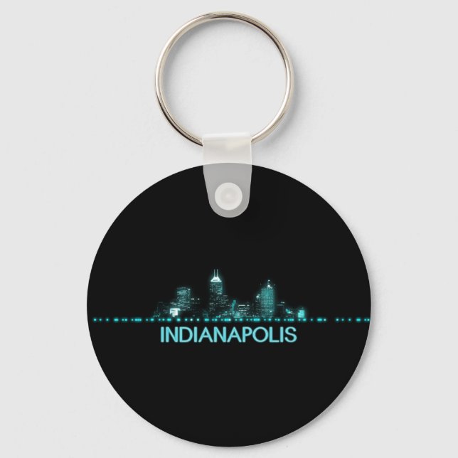 Llavero Indianapolis Skyline (Anverso)