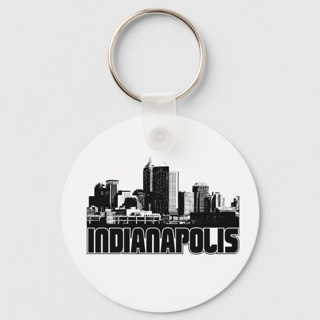 Llavero Indianapolis Skyline (Anverso)