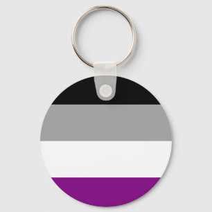 Llavero Indicador de asexualidad Cadena de claves