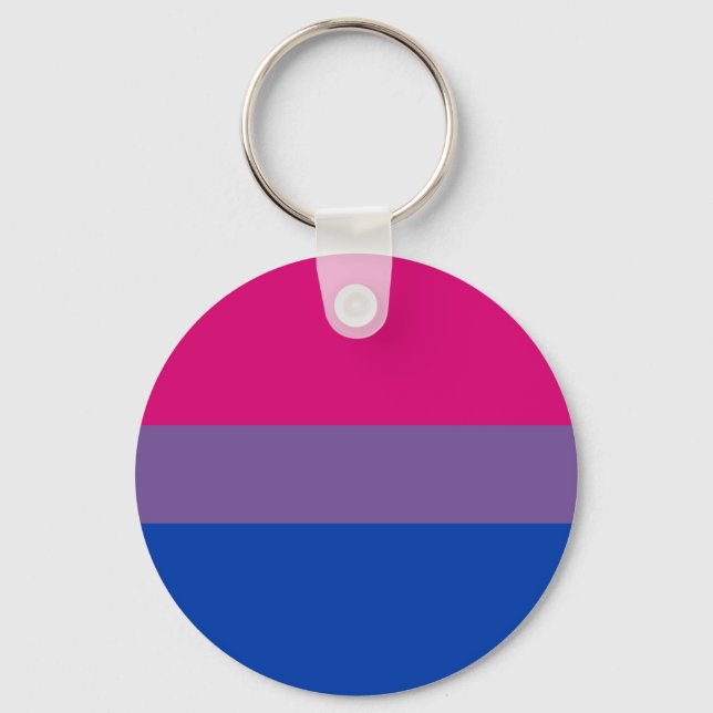 Llavero Indicador de Bisexualidad Keychain (Anverso)