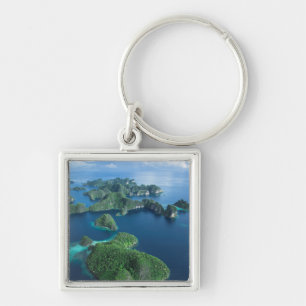 Llavero Indonesia, Papúa Occidental. Aérea de Raja Ampat
