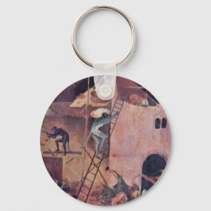 Llavero Infierno., por Hieronymus Bosch (la mejor calidad)
