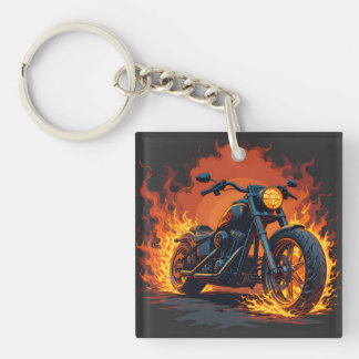 Llavero Infierno sobre dos ruedas