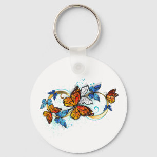 Llavero Infinidad de Mariposas Monarca