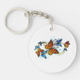 Llavero Infinidad de Mariposas Monarca