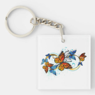 Llavero Infinidad de Mariposas Monarca