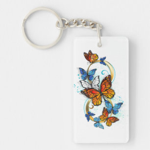 Llavero Infinidad de Mariposas Monarca