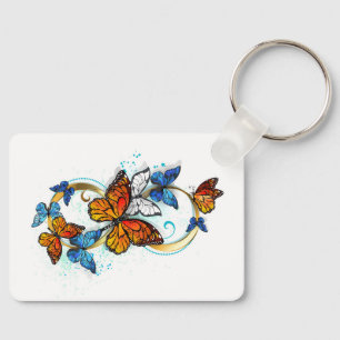 Llavero Infinidad de Mariposas Monarca