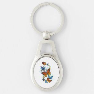 Llavero Infinidad de Mariposas Monarca