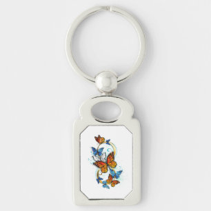 Llavero Infinidad de Mariposas Monarca