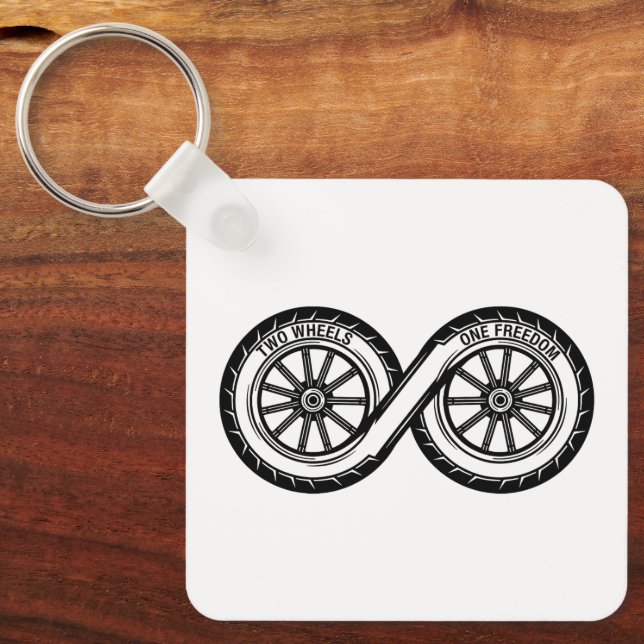 Llavero Infinity Two Wheels Freedom (Anverso)