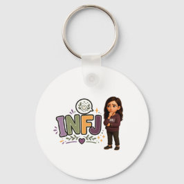Llavero INFJ — A Guardiã das Ideias