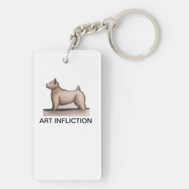 Llavero Inflicción del arte (Atrás)
