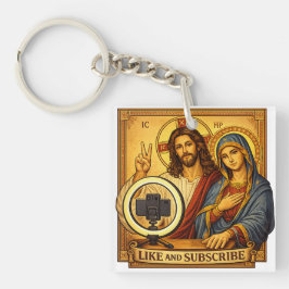 Llavero Influencer Divertido Jesús María