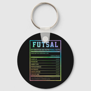 Llavero Información de Futsal y Datos Nutricionales Footby