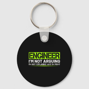 Llavero Ingeniera No Discutiendo Humor Divertido Dicho
