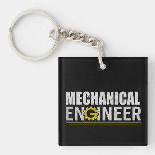 Llavero Ingeniería Mecánica Ingeniero Divertido