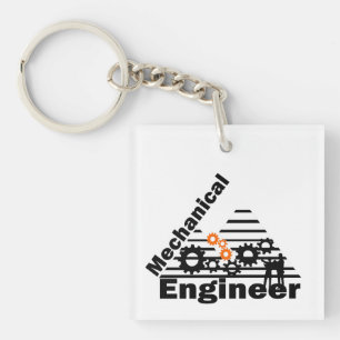 Llavero Ingeniería Mecánica Ingeniero Divertido