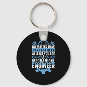 Llavero Ingeniería Mecánica No Cuán Duro Sticke Ingeniero