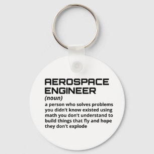 Llavero Ingeniero aeroespacial - Divertida definición B-1
