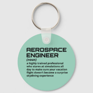 Llavero Ingeniero aeroespacial - Divertida definición B-3