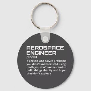 Llavero Ingeniero aeroespacial: divertida definición W-1