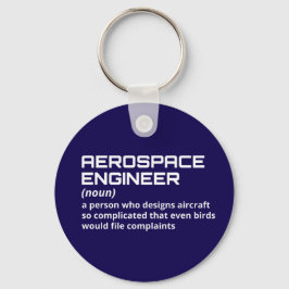 Llavero Ingeniero aeroespacial: divertida definición W-2