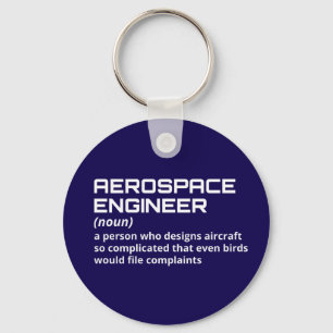 Llavero Ingeniero aeroespacial: divertida definición W-2