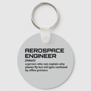 Llavero Ingeniero aeroespacial - Graciosa definición B-5