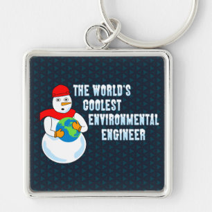 Llavero Ingeniero Ambiental más Cooler del Mundo