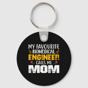 Llavero Ingeniero biomédico me llama mamá