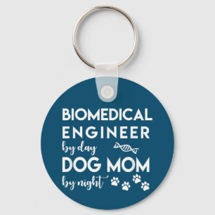 Llavero Ingeniero biomédico Perro Mamá Perro Ingeniero de