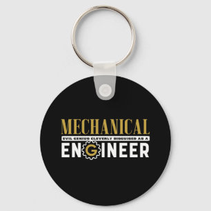 Llavero Ingeniero Geek Funny Estudiante de Ingeniería Mecá