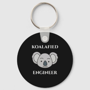Llavero Ingeniero Koalafied Cute Koala Funny Job Pun