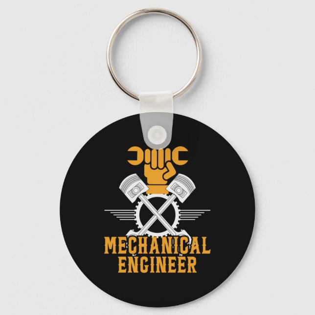 Llavero Ingeniero Mecánico (Anverso)