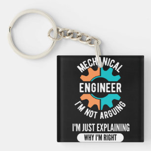 Llavero Ingeniero Mecánico Gracioso, Ingeniería Mecánica
