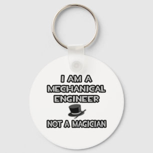 Llavero Ingeniero mecánico... No es un mago
