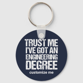 Llavero Ingeniero Personalizado de Graduación de Ingenierí