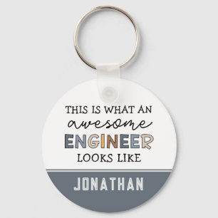 Llavero Ingeniero personalizado Funny Ingeniero Increíble