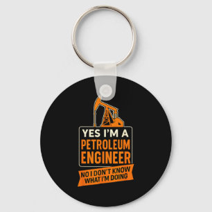 Llavero Ingeniero petrolero divertido sarcástico ingenierí