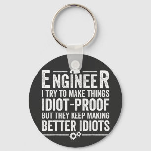Llavero Ingeniero que intento hacer las cosas a prueba de