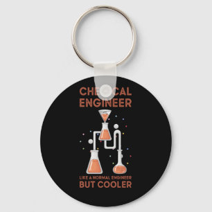 Llavero Ingeniero Químico Como Un Ingeniero Normal Pero In