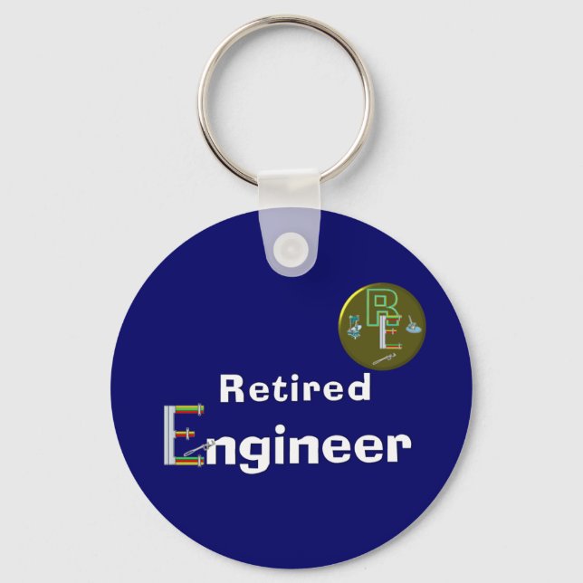 Llavero Ingeniero retirado. (Anverso)