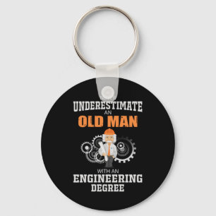 Llavero Ingeniero Viejo Con Licenciatura En Ingeniería