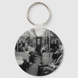 Llavero Inglaterra antigua Londres ferrocarril interior de