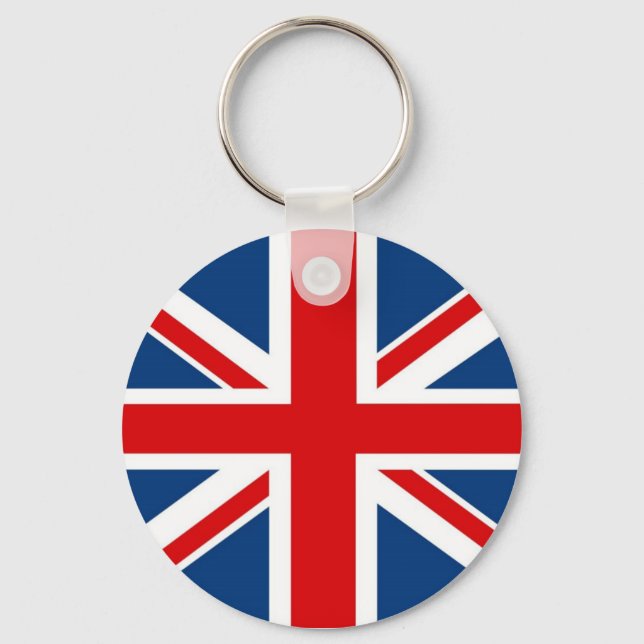 Llavero Inglaterra Union Jack / British Flag Keychain (Anverso)