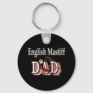 llavero inglés del papá del mastín