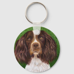 Llavero Inglés Springer Spaniel Dog Art - Major