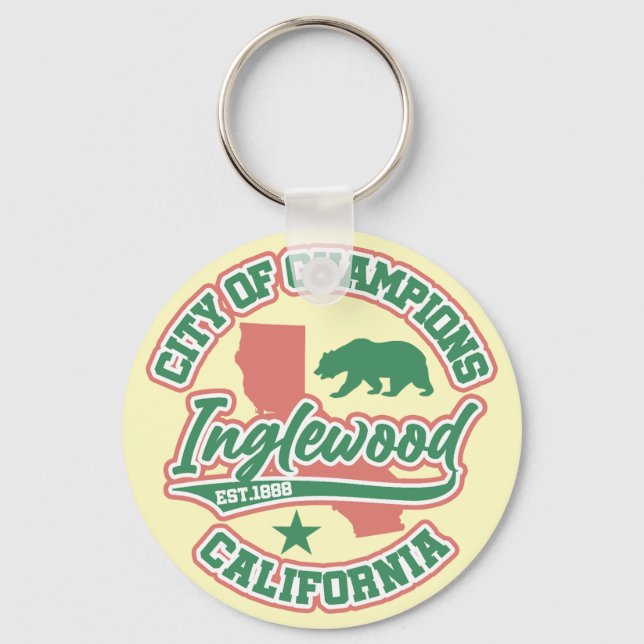 Llavero Inglewood, California (Anverso)