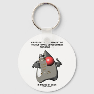Llavero Ingrediente esencial en cerveza del desarrollo de